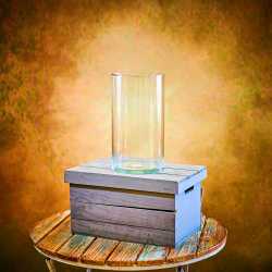 אגרטל זכוכית ברל קלאסי